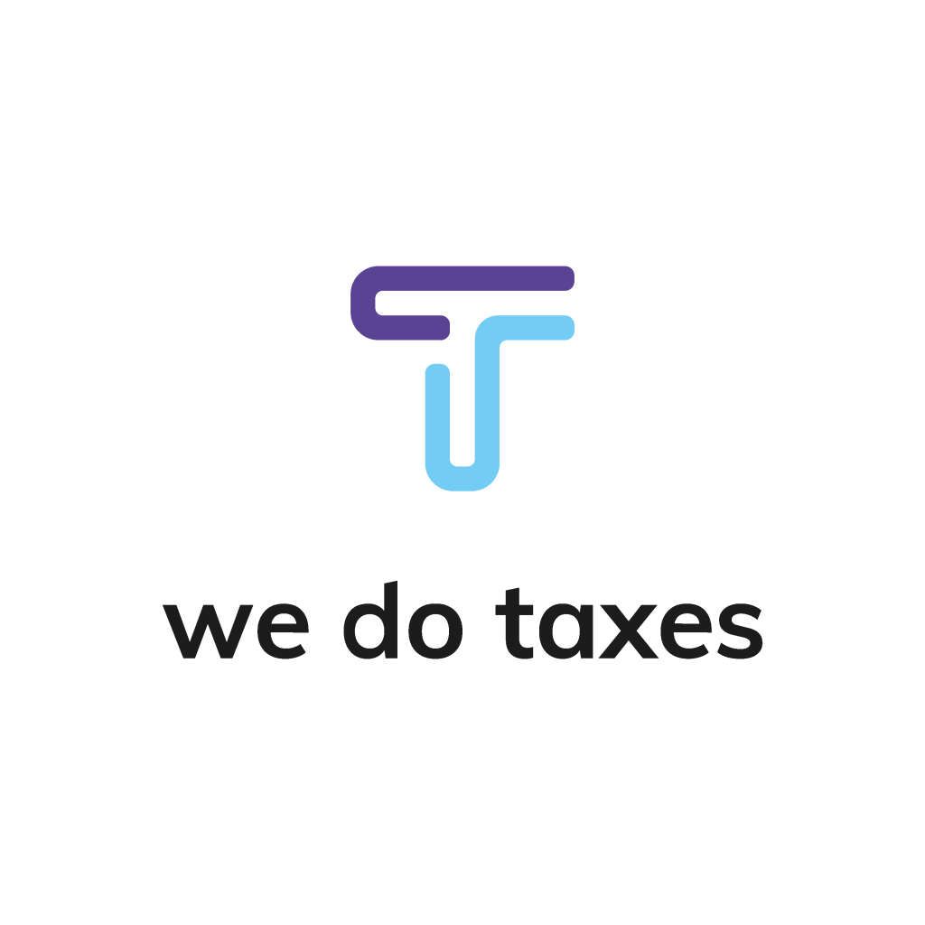 We do taxes Logo original colors